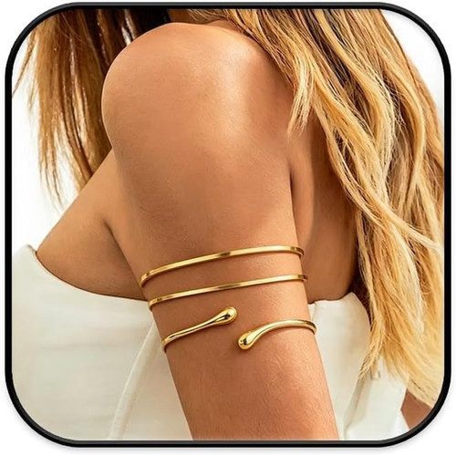 Armreif set damen gold - armreif,