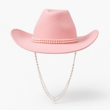 Cowboyhut in Rosa, Pink