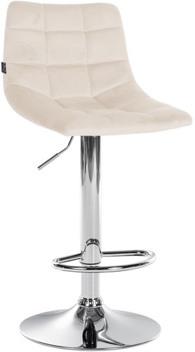 Barhocker jerry samt chrom - jerry,
