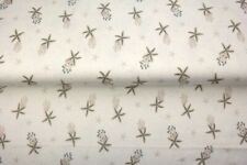 Jersey Seestern Maritim  Öko-Tex Stenzo Meterware creme ab 50x150/155cm