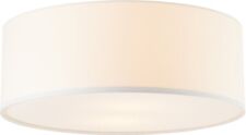 Places of Style Decken Leuchte Lampe ELIJAH Metall Textil hellbeige 45x16,5cm