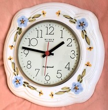 Weimar Quartz Keramik-Wand-Uhr