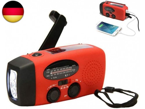 Solar handkurbel radio - solar,