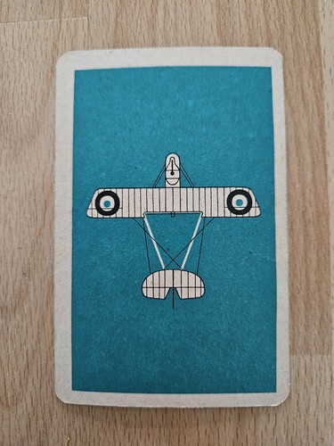 Altes flugzeuge quartett - flugzeuge,