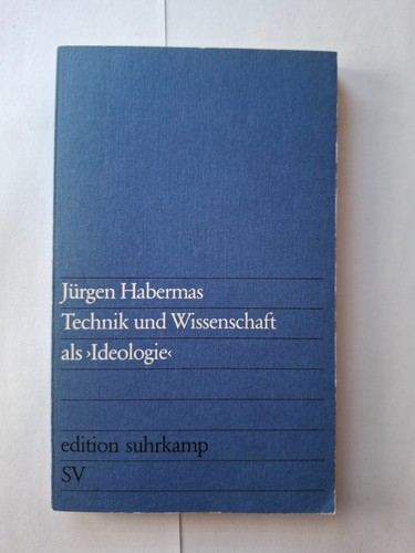 Jürgen habermas technik - technik, und