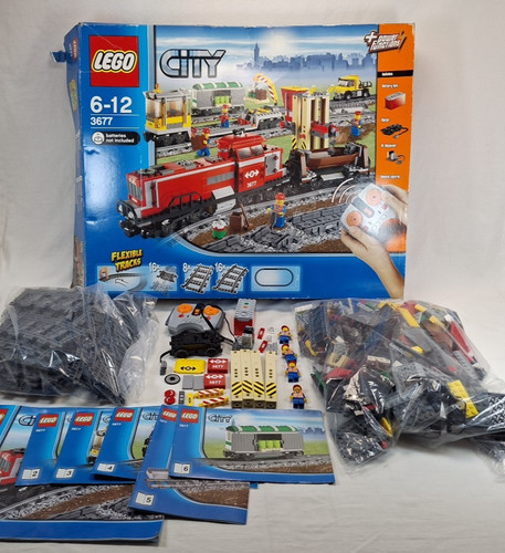 Lego city eisenbahn 3677 - city,
