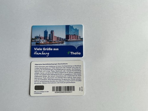 Geschenkkarte thalia viele - geschenkkarte,