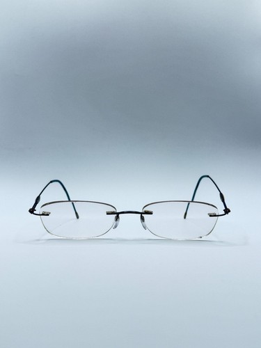 Silhouette titan blau oval - titan,