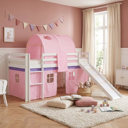 Hochbett 90x200 kinderbett - kinderbett, mit
