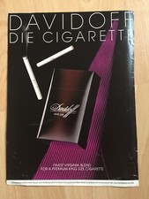 ORIGINAL WERBUNG REKLAME 1989   DAVIDOFF  Zigaretten