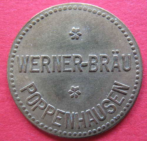 Alte wertmarke poppenhausen - alte,