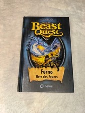 Beast Quest 01. Ferno, Herr des Feuers von Adam Blade Band 1 Gebundene Ausgabe