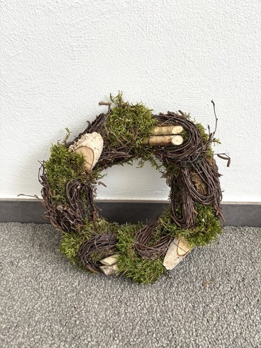 Handgefertigter naturkranz - handgefertigter,