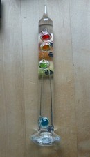 Galileo Thermometer Glas Thermometer Bunt verschiedene Größen 30cm 18-25