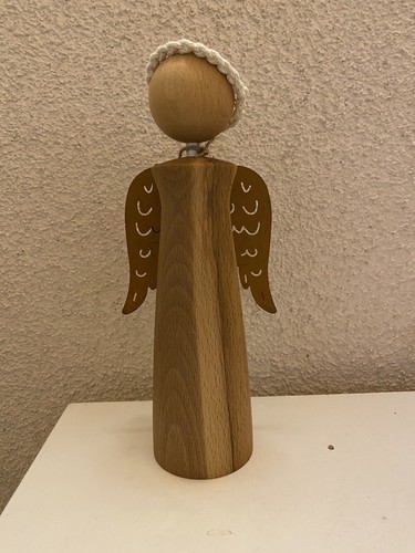Schutzengel gedrechselt deko - schutzengel,