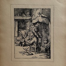 Lithographie D'Adriaen Van