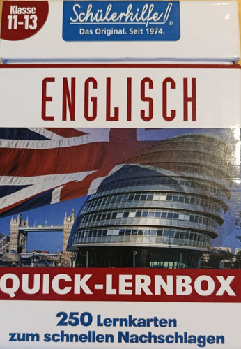 Englisch lernbox - englisch,,