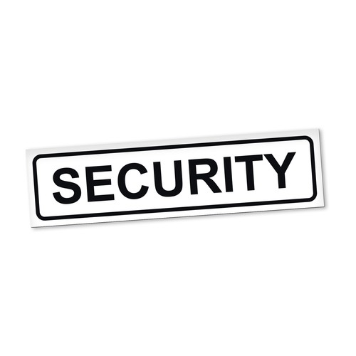 Security magnetschild auto - magnetschild,
