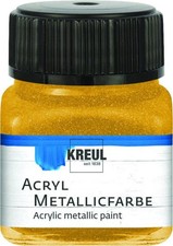Kreul Acryl Metallicfarbe gold