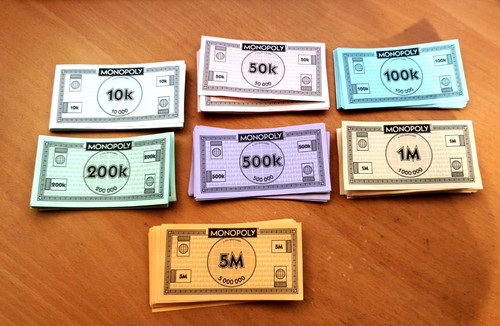 Parker monopoly ersatzteile - monopoly,