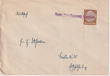 DR / Bes. Geb. WK II/Notstempel Wongrowitz/Wartheland  (P8.331)