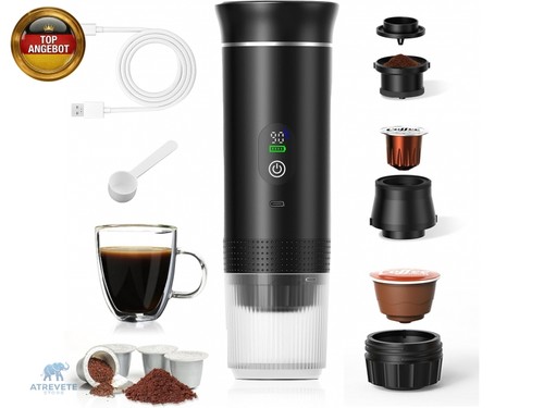 Tragbare kaffeemaschine - tragbare,