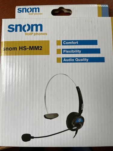 Snom mm2 monaurales - hs-mm2, headset