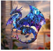 Acrylbild Fensterbild blauer