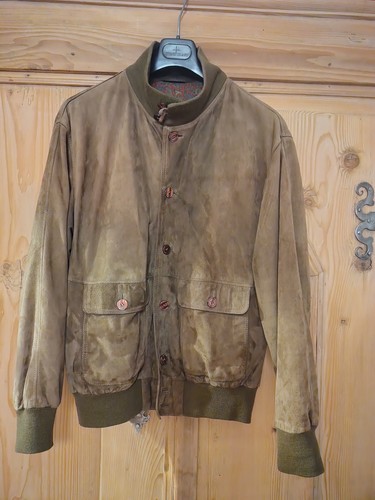 Herren lederblouson feines - lederblouson,