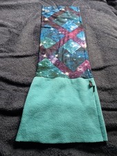 Buff Kinder Multifunktionstuch Blau/Grün One Size Gebraucht