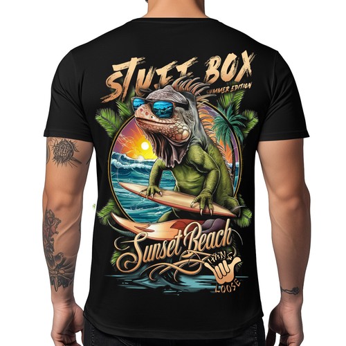 Stuff box herren shirt - t-shirt, hang