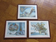 Bilderrahmen (3) in nussbaum