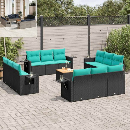 13pcs gartensofa set mit - ,
