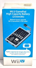 Nintendo Wii U - High Capacity Battery (2550 mAh) - wie Neu - Original - Mit OVP