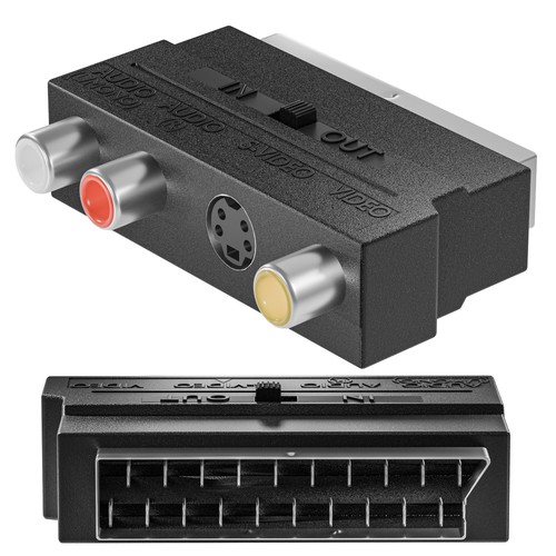 Bigtec scart cinch vhs av - s-vhs,