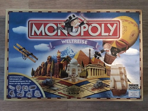 Monopoly weltreise brettspiel - weltreise,