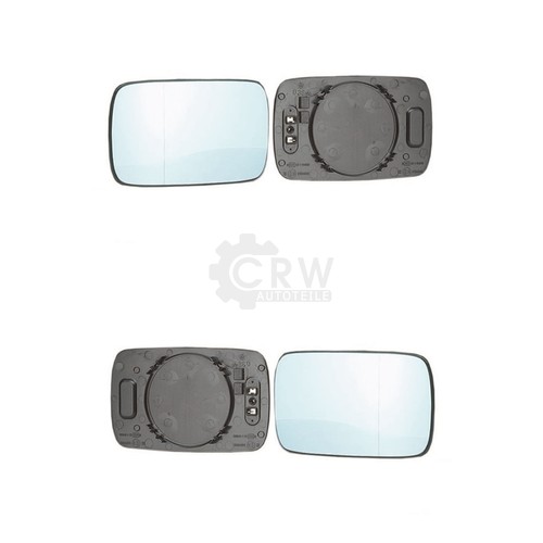 Spiegelglas mit haltefuss set - mit,