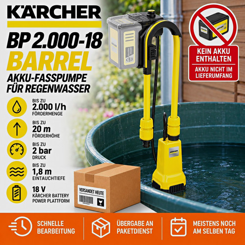 Kärcher 000 18 barrel - bp, 2.000-18