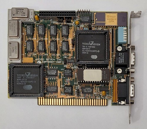Video seven vega vga bit - seven, isa