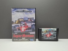 SUPER MONACO GP MOTORSPORT SEGA MEGA DRIVE PAL OVP BOXED - NO MANUAL!