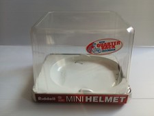 NCAA Leerbox für Mini Helmet Helm VSR4 Riddell College NFL mit Aufkleber vorne