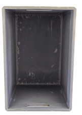 Aufbewahrungsbox Box Kiste Auer grau ohne Deckel Eurobehälter Stapelbox