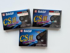 3 x Compactcassette BASF CS II