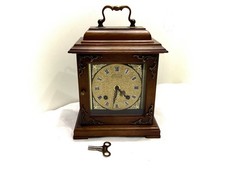 Vintage Tischuhr Kaminuhr *Hermle* Schlüssel 28cm 60er/70er Top RAR Sammlerstück