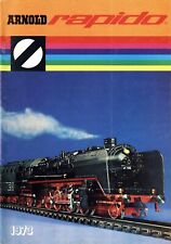 ARNOLD RAPID Katalog 1973 N Spur Maßstab 1/160 + Prislist SEK D bb