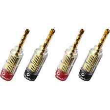 OEHLBACH Solution Banana Tube / Tube-Verbinder für Lautsprecher / 4 Stück / 3021