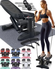 Nordic Lifting Mini Stepper & Treppensteiger Maschine - mit Widerstandsbändern Set LCD