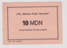 Banknote 10 Mark MDM DDR LPG