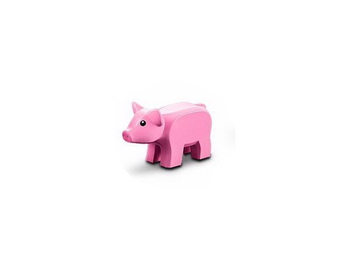 Lego city ferkel figur - lego,
