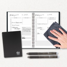 MagicMemo Notizbuch 2 Stk. A5 & A6 inkl. löschbare Stifte & Mikrofasertuch 5-tlg